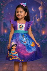 Sleeveless Aladdin Dress