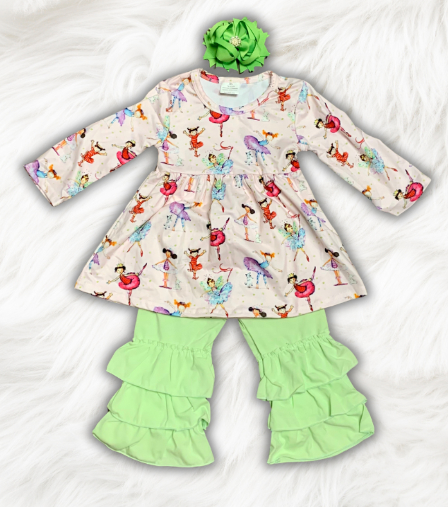 Ballerina Ruffle Set