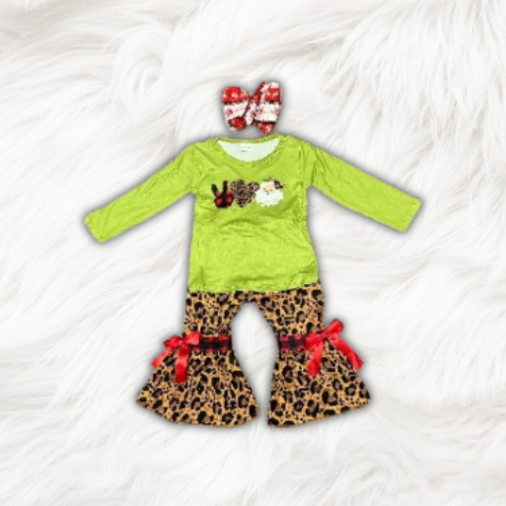 Peace Love Santa Set