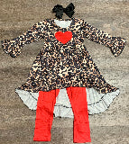 HiLo Leopard Heart Set