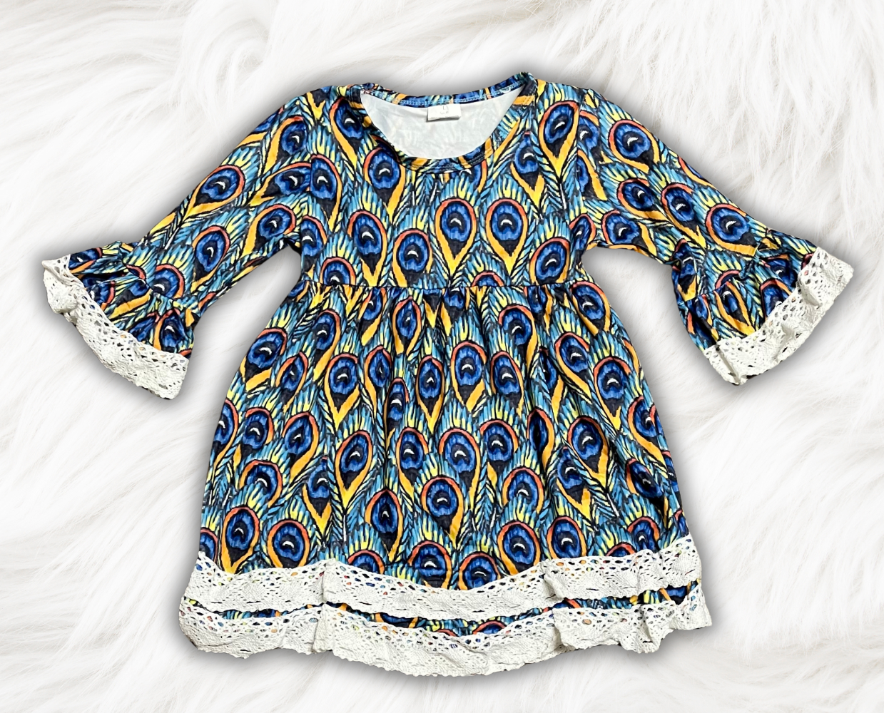 Pretty as a Peacock Dress