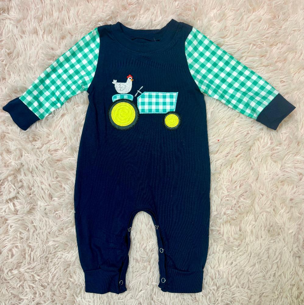 Farm Boy Romper