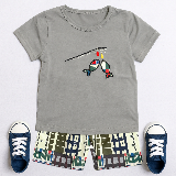 “Gone Fishin’” Plaid Short Set