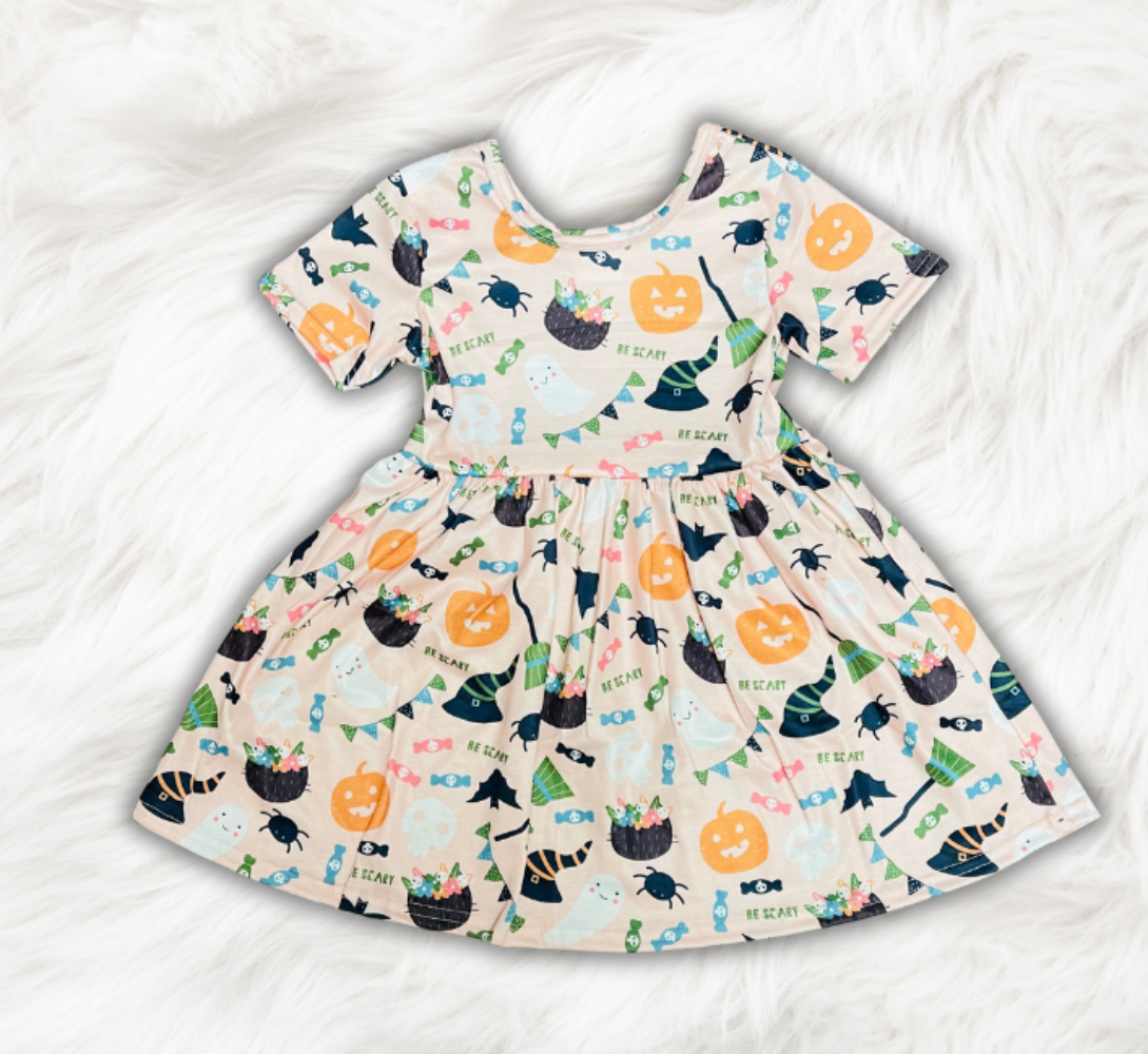 Halloween Pink Twirl