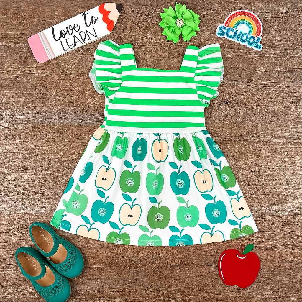 Green Apple Dress