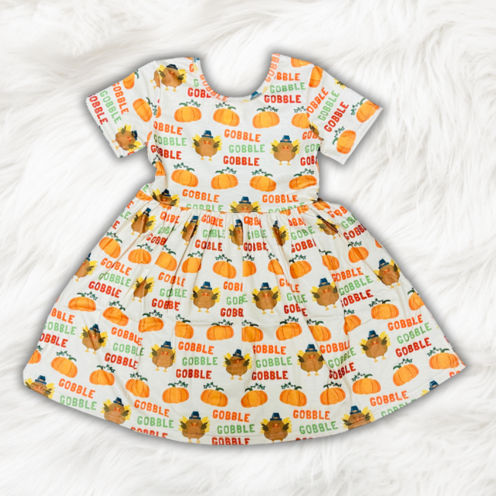 Gobble Twirl Dress