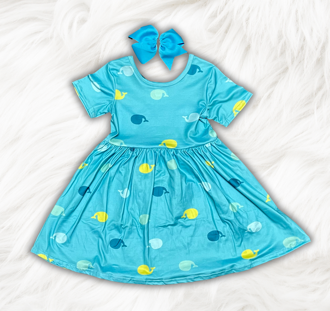 Whale of a Twirl Dress