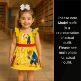 Sleeveless Beauty And The Beast Dress