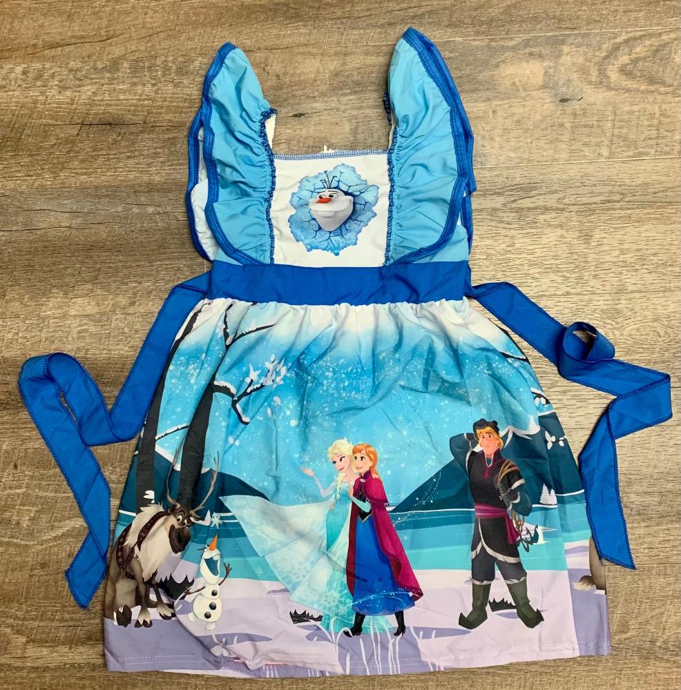 Sleeveless Frozen Dress