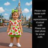 Sweet Minnie Ruffle Short Set