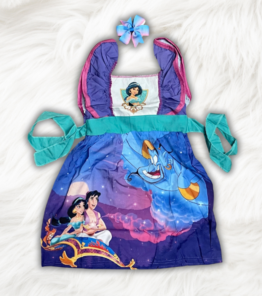 Sleeveless Aladdin Dress