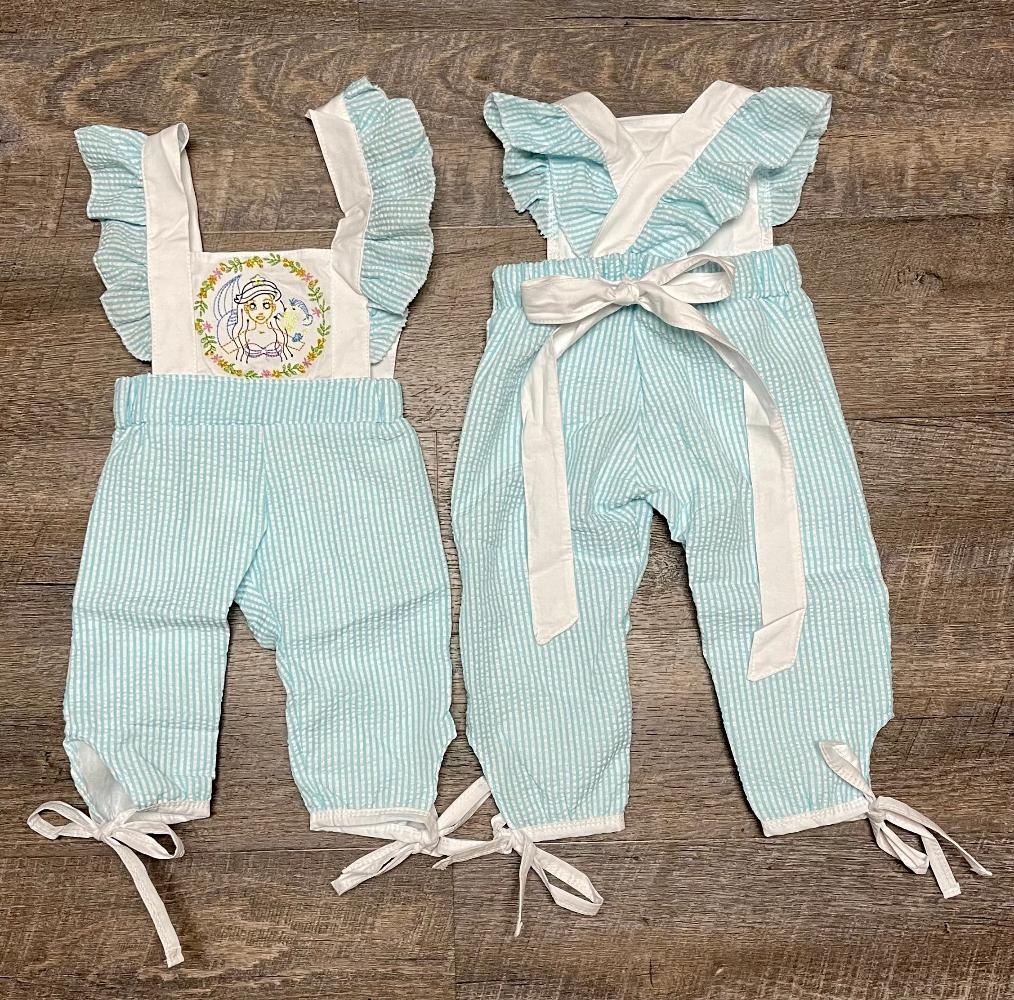 Ariel Ruffle Romper Set