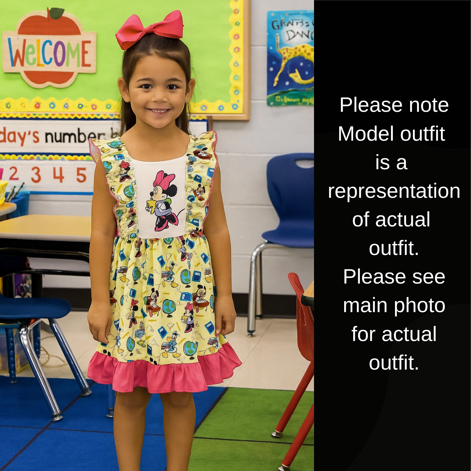 Minnie & Friends Back-to-School Dress