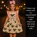 Sleeveless "Princess in Training" Dress