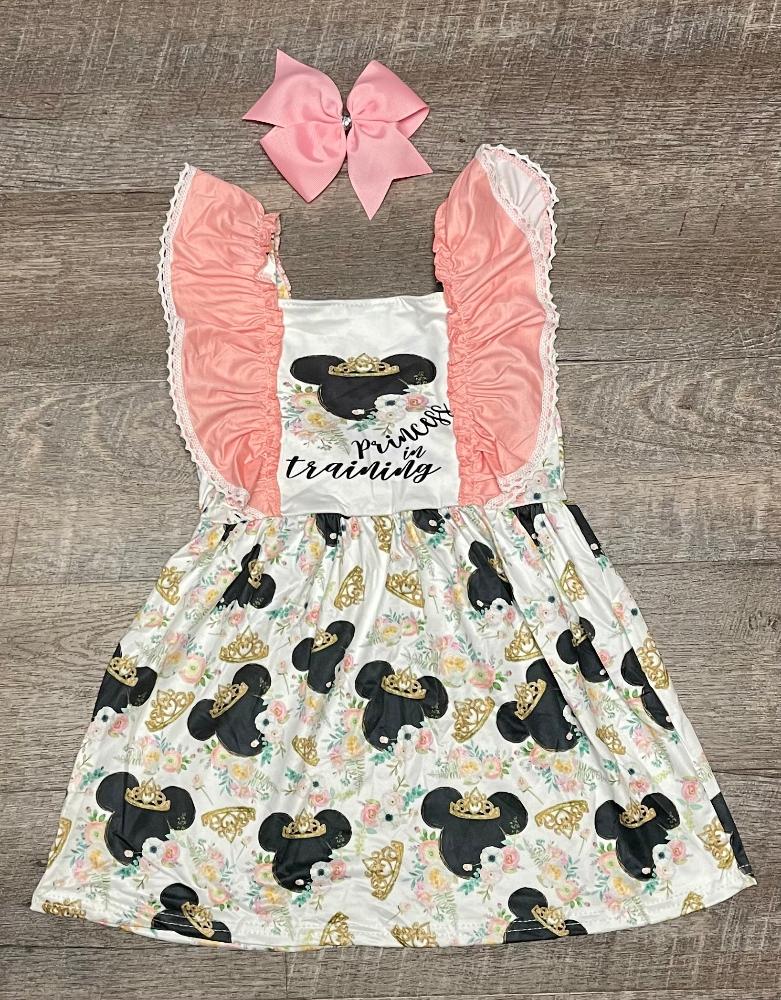 Sleeveless "Princess in Training" Dress