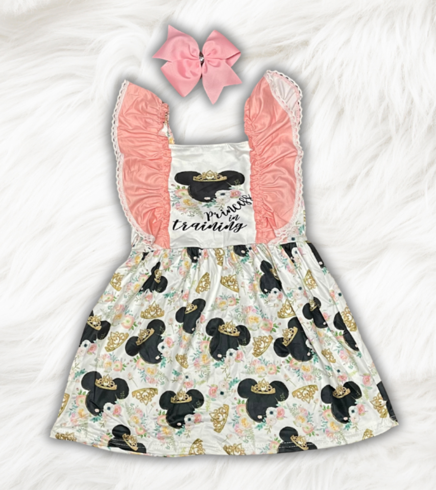 Sleeveless "Princess in Training" Dress