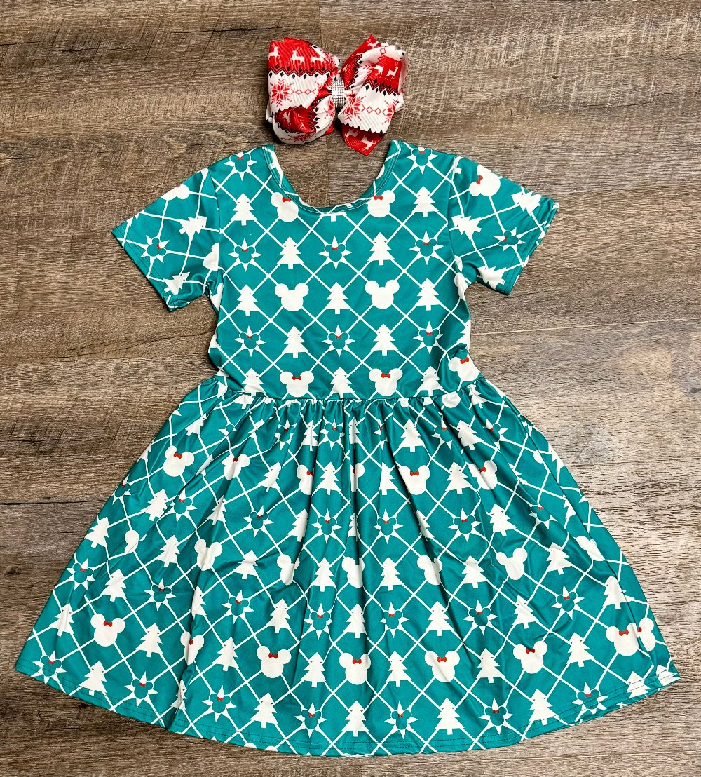 Christmas Minnie Twirl