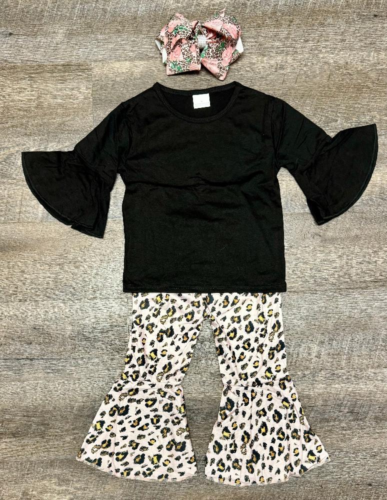 Cheetah Pants Set