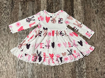 Bunny Love Ruffle Dress