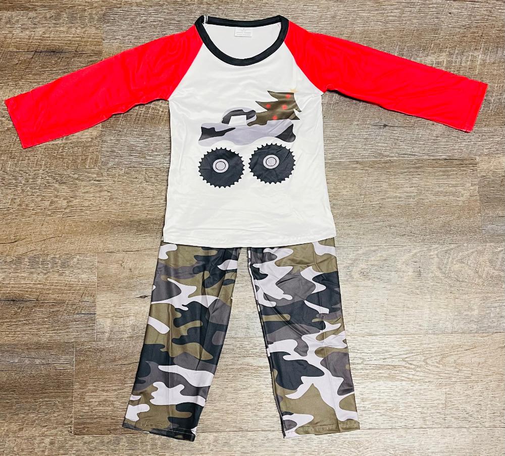 Christmas Tree Hauler Set