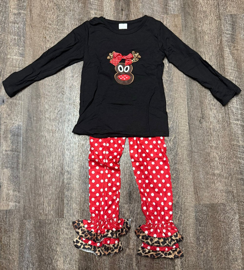 Reindeer Pants Set