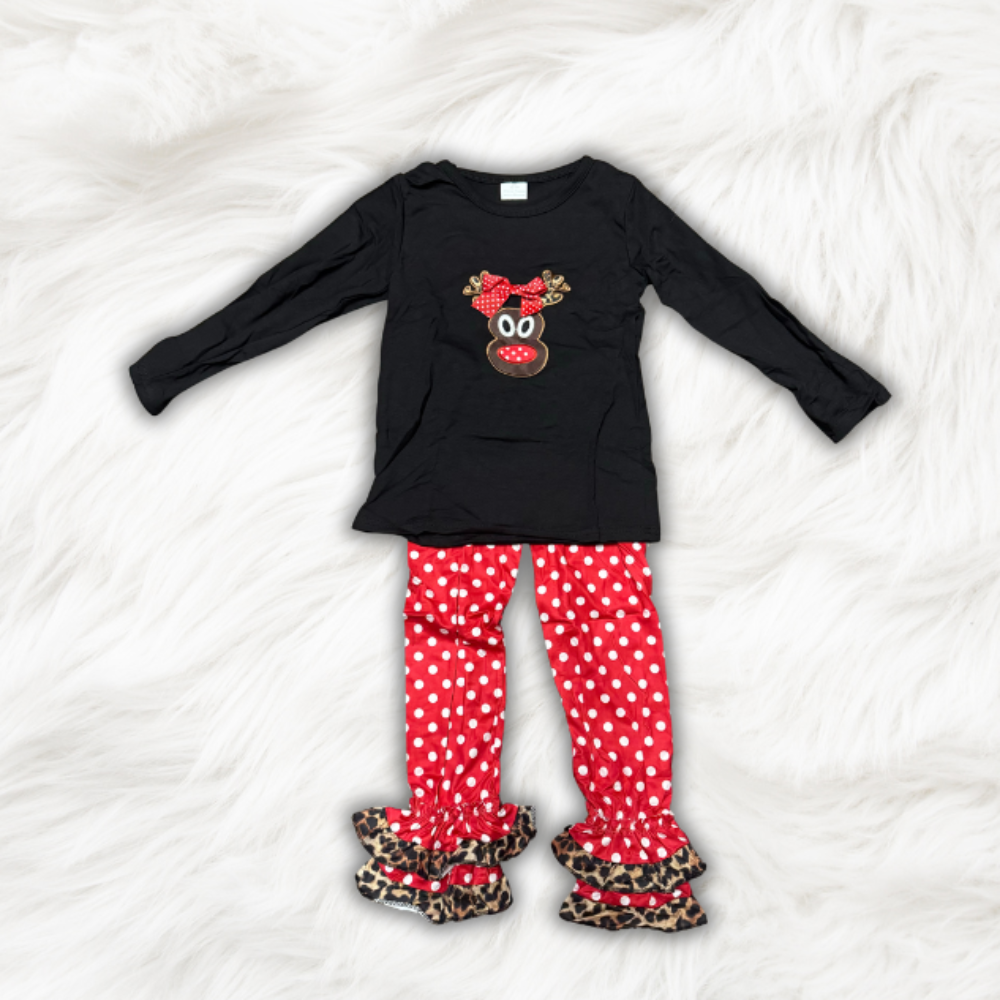 Reindeer Pants Set