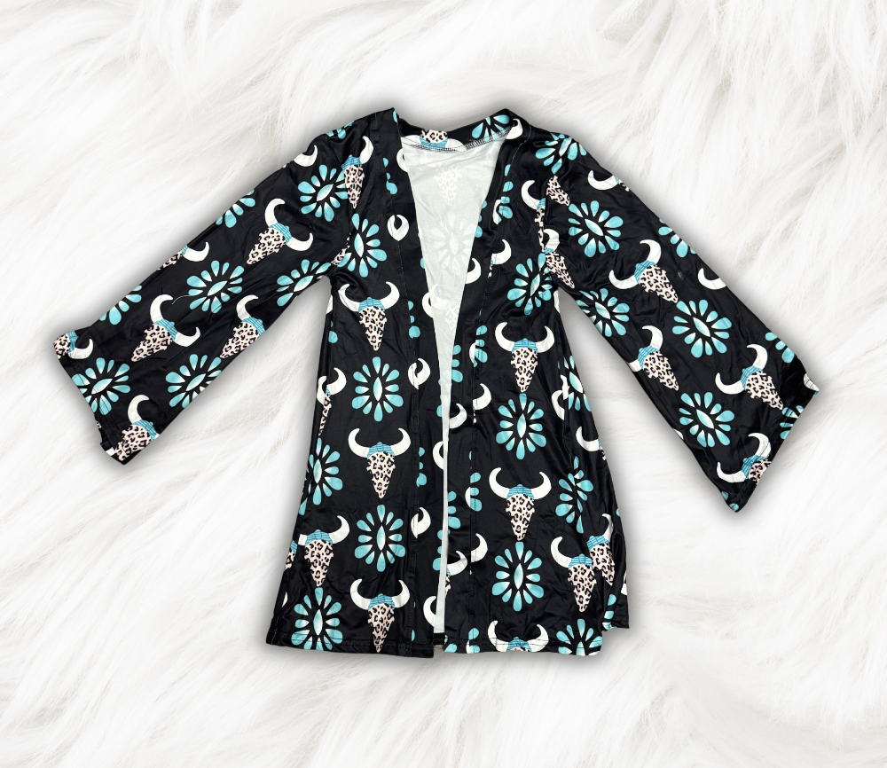 Skull and Turquoise Jacket