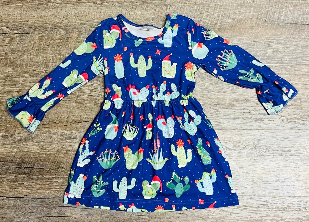 Christmas Cactus Dress