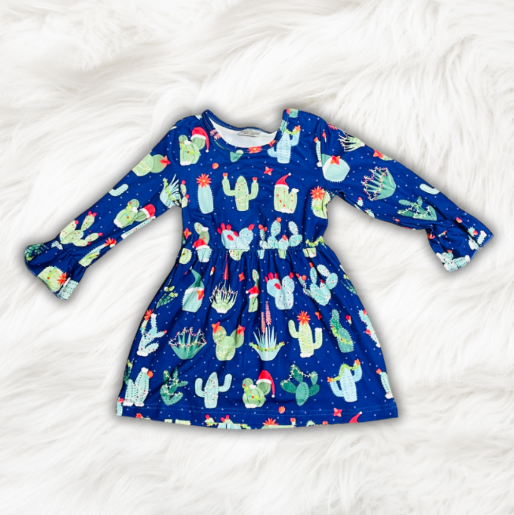 Christmas Cactus Dress
