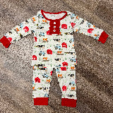 Ruffle Farm PJ Set
