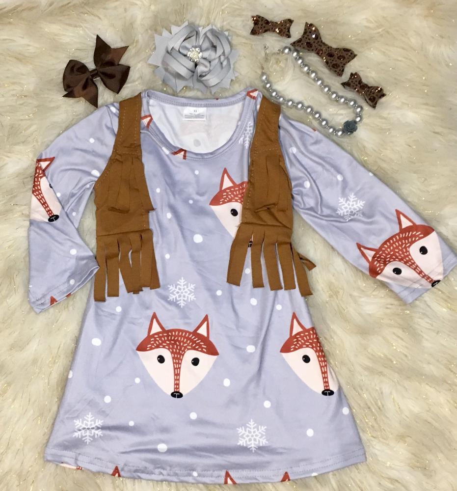 Foxy Vest Dress