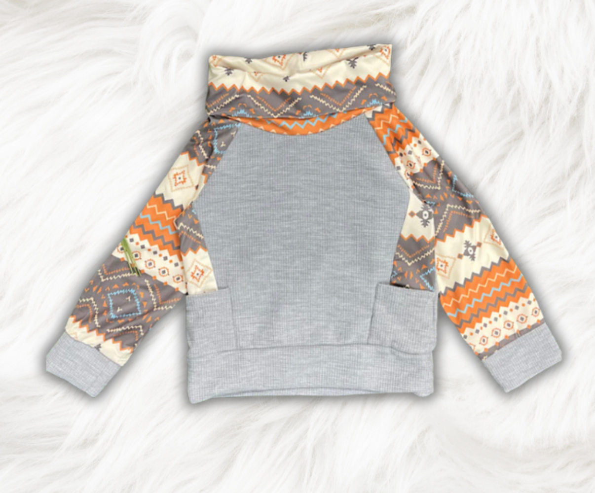 Gray Harvest Sweater