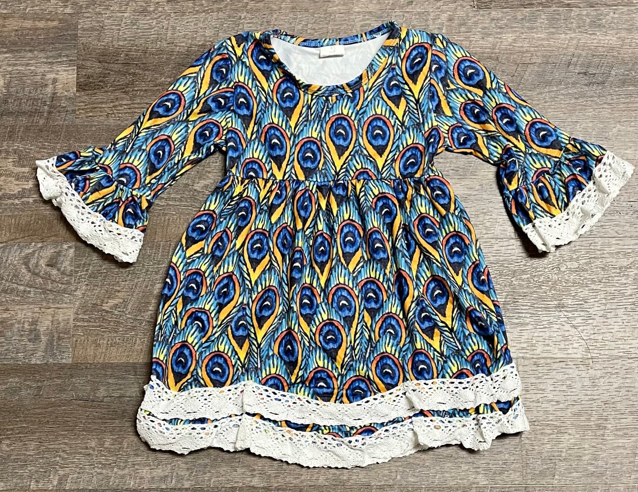 Pretty as a Peacock Dress