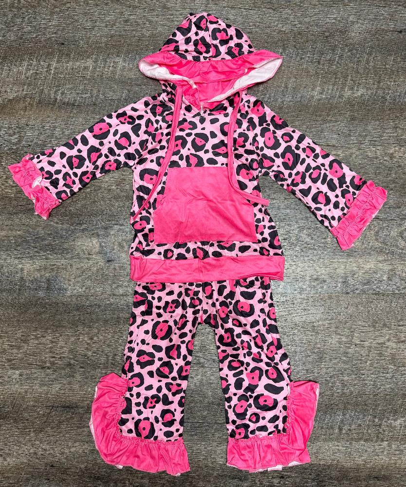 Pink Cheetah/Leopard Hoodie