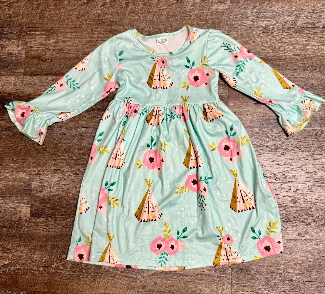Ruffle TeePee Dress