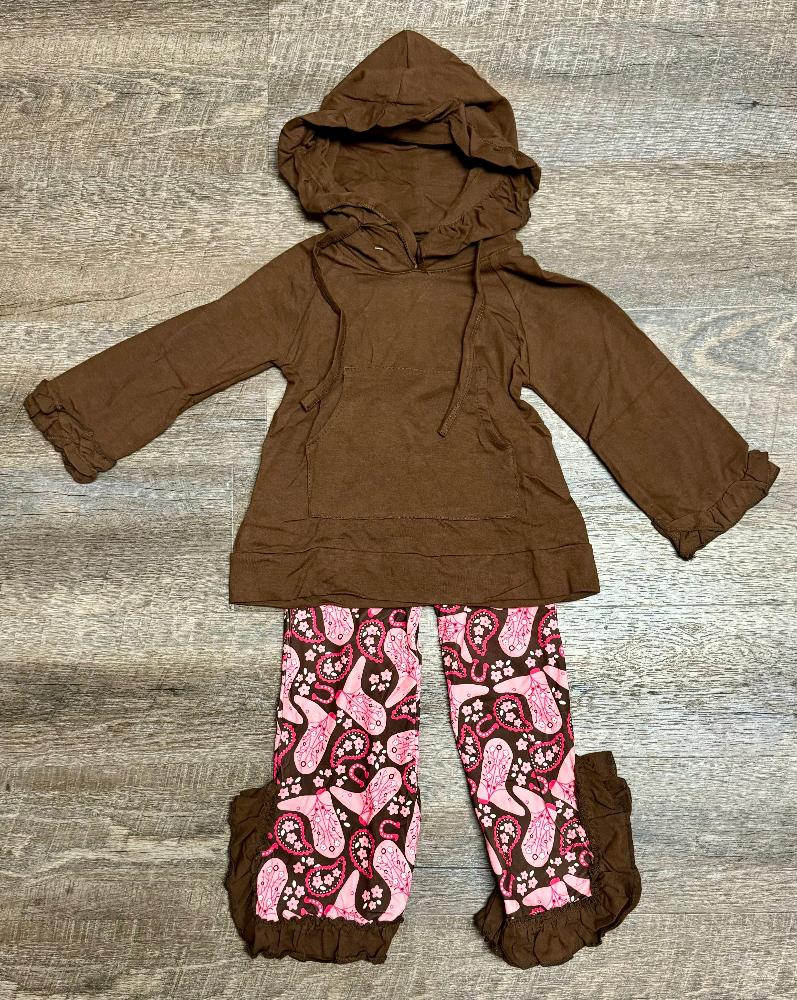 Custom Boot Hoodie Set