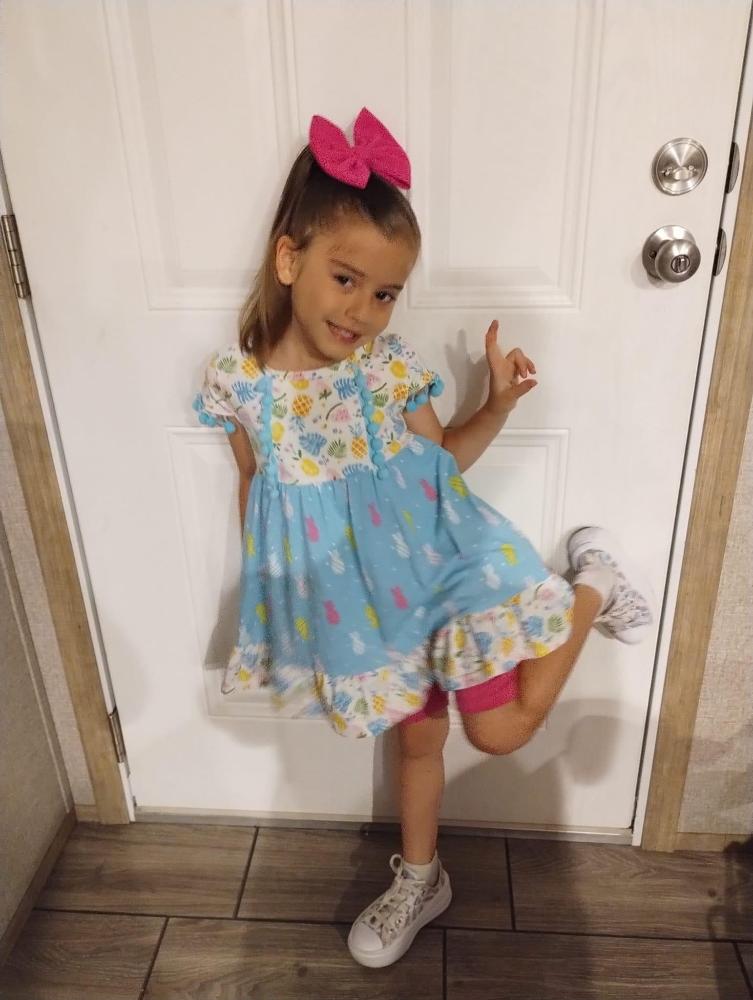 Pom Pom Pineapple Dress