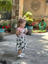 Sleeveless "Princess in Training" Dress