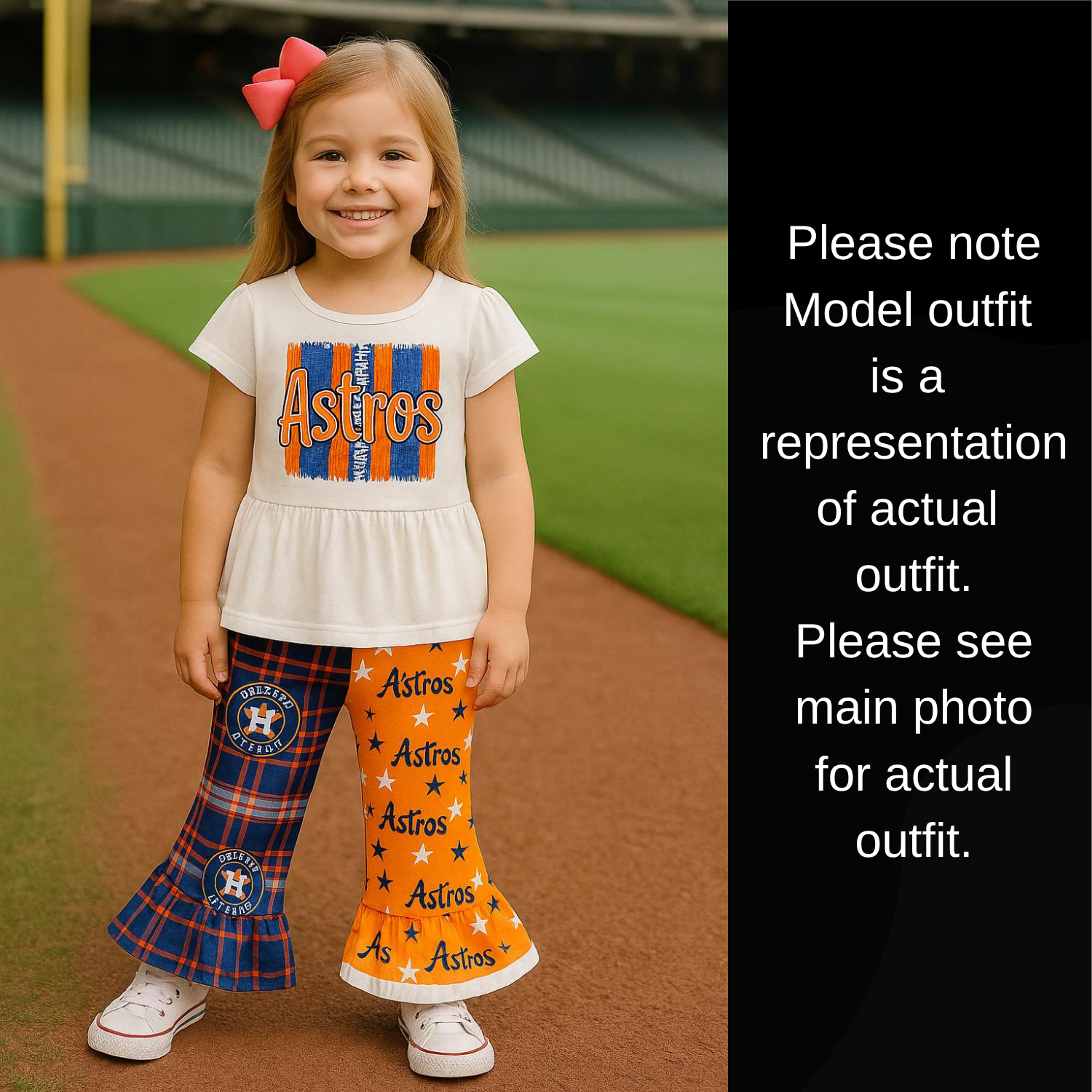 Take Me Out to the Ballgame Bell Pants Set