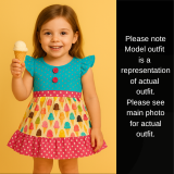 Sprinkle Sweet Ice Cream Dress