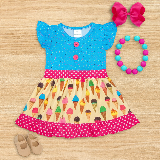 Sprinkle Sweet Ice Cream Dress