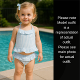 Seaside Sweetheart Ruffle Swim Set