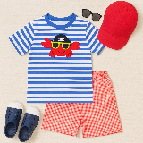 Pirate Crab Adventure Short Set