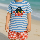 Pirate Crab Adventure Short Set