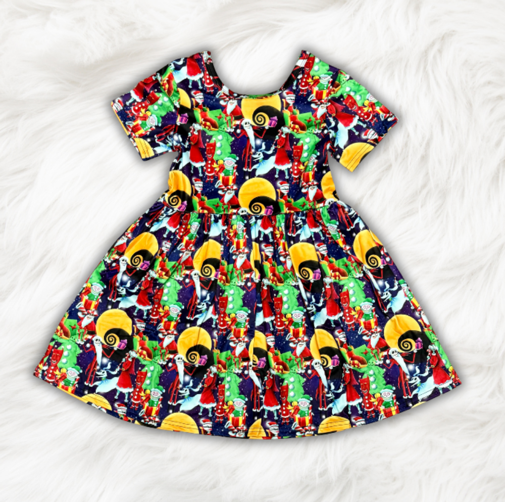 Nightmare Before Christmas Twirl Dress