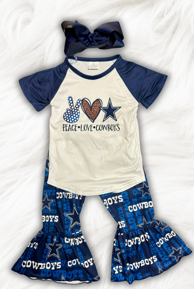 Football Bell Pants Set