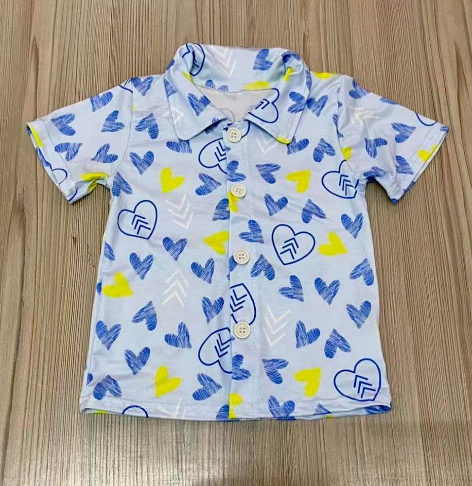 Custom Famous Blue Shirt