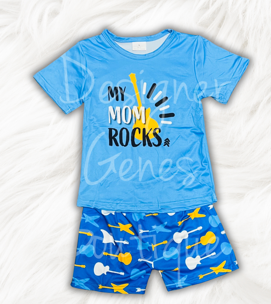 Custom My Mom Rocks Set