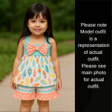 Feathered Fun Bow Short Set