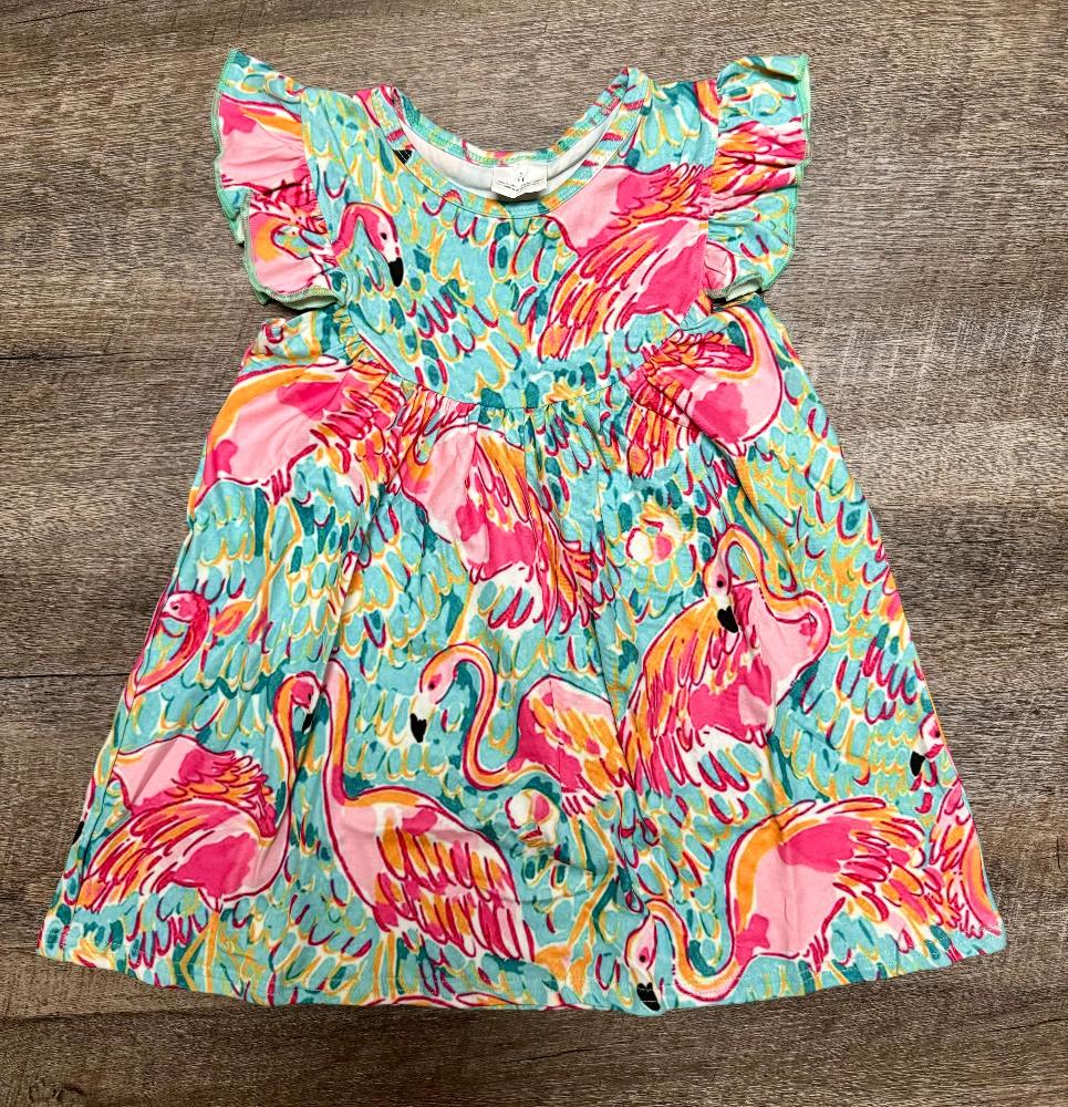 Flamingo Pearl Dress